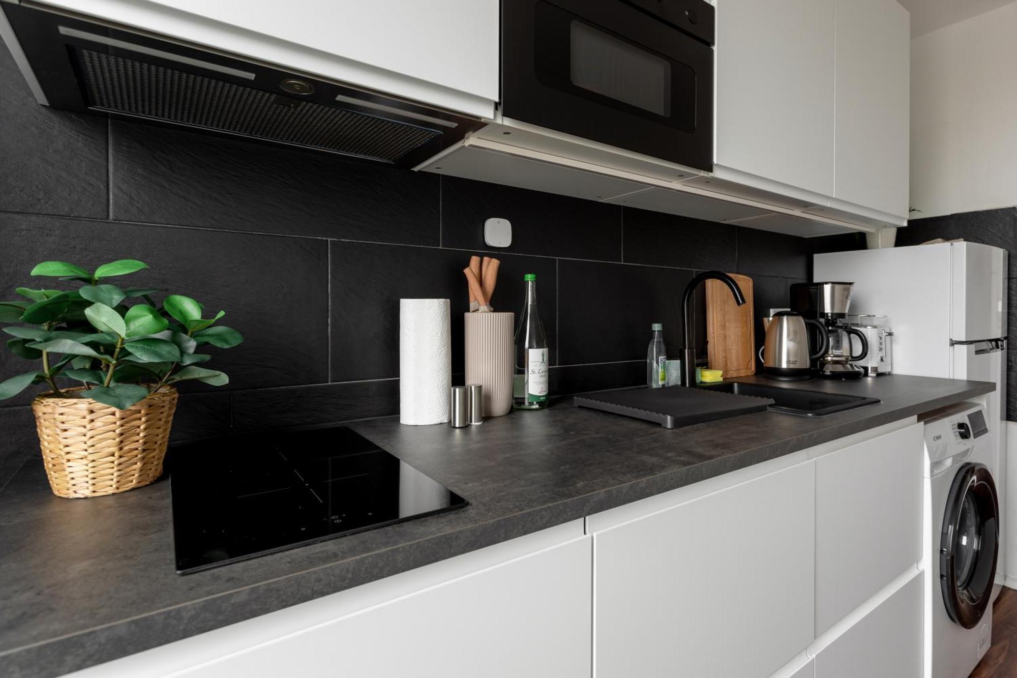 Апартаменты Global Living - Design I Terrace I Kitchen I Smart-tv I Parking Space I