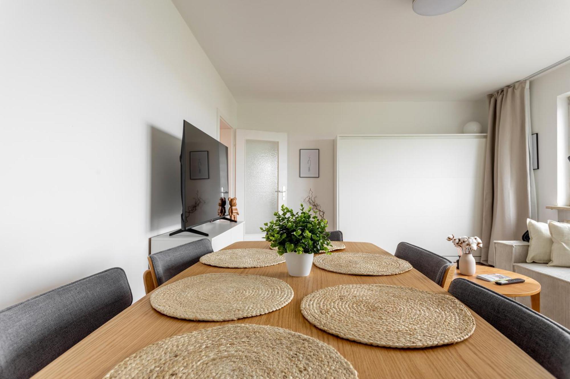 Global Living - Design I Terrace I Kitchen I Smart-tv I Parking Space I * Мюнхен