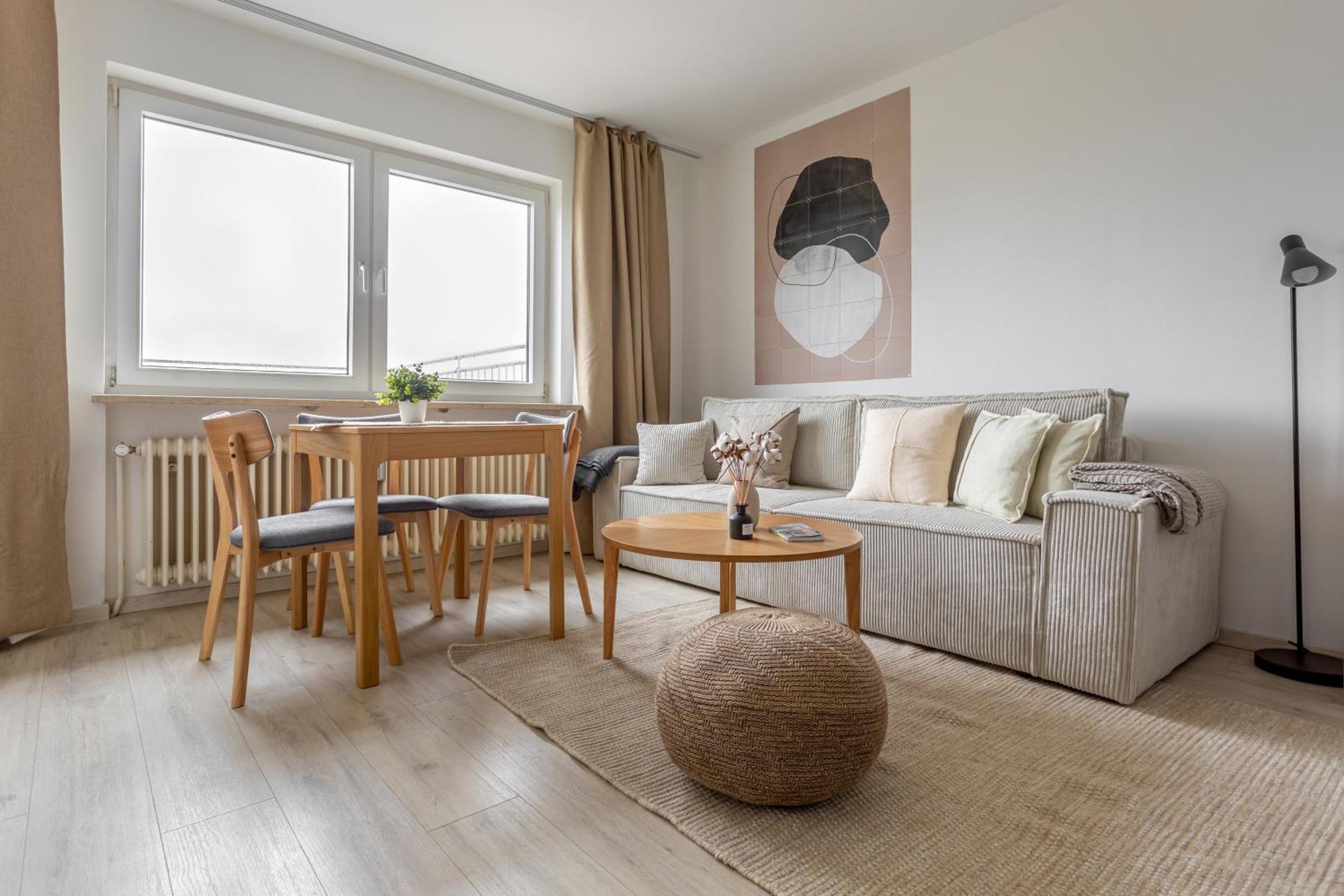 Appartamento Global Living - Design I Terrace I Kitchen I Smart-tv I Parking Space I Monaco di Baviera