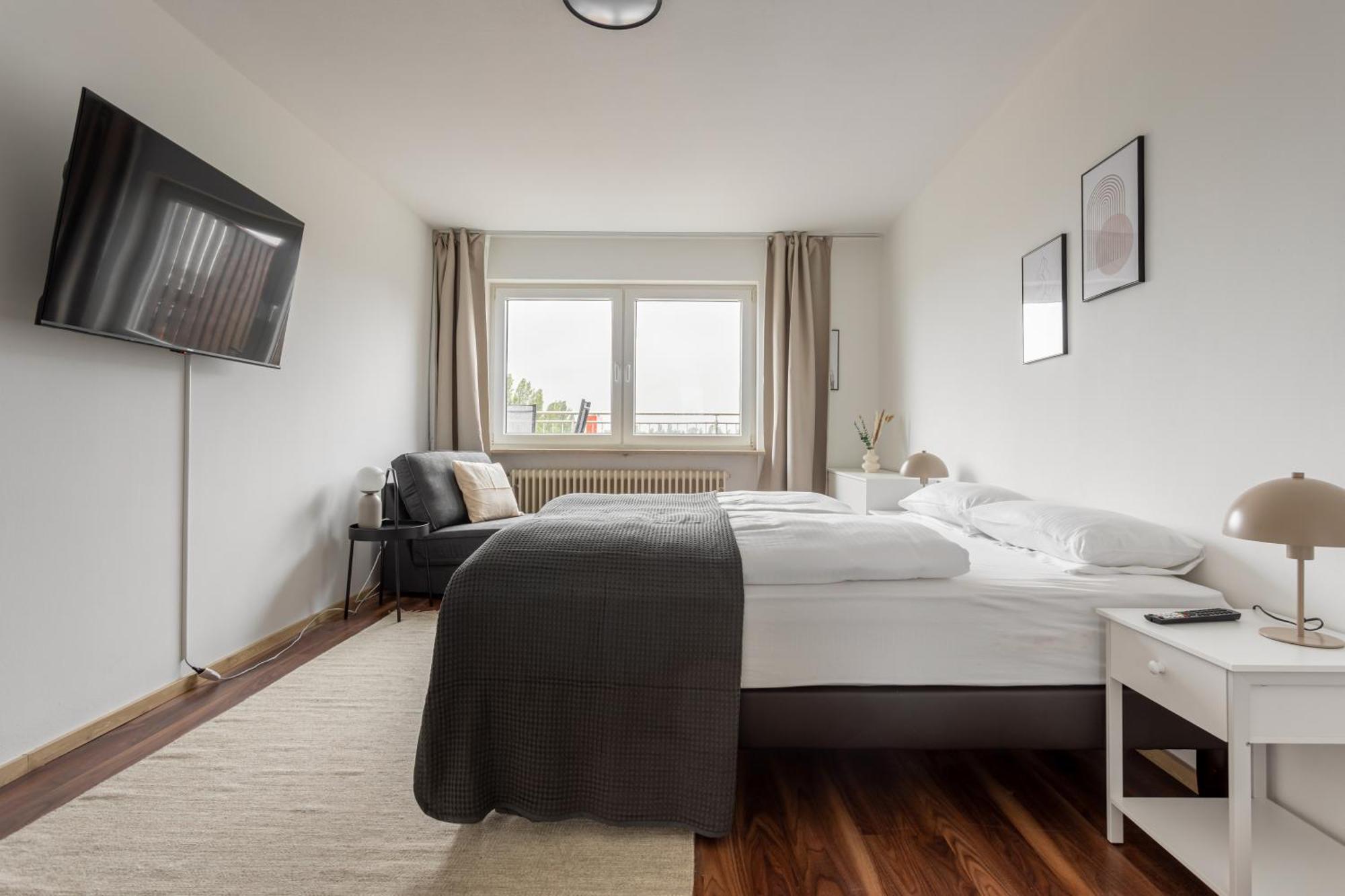 Appartement Global Living - Design I Terrace I Kitchen I Smart-tv I Parking Space I München