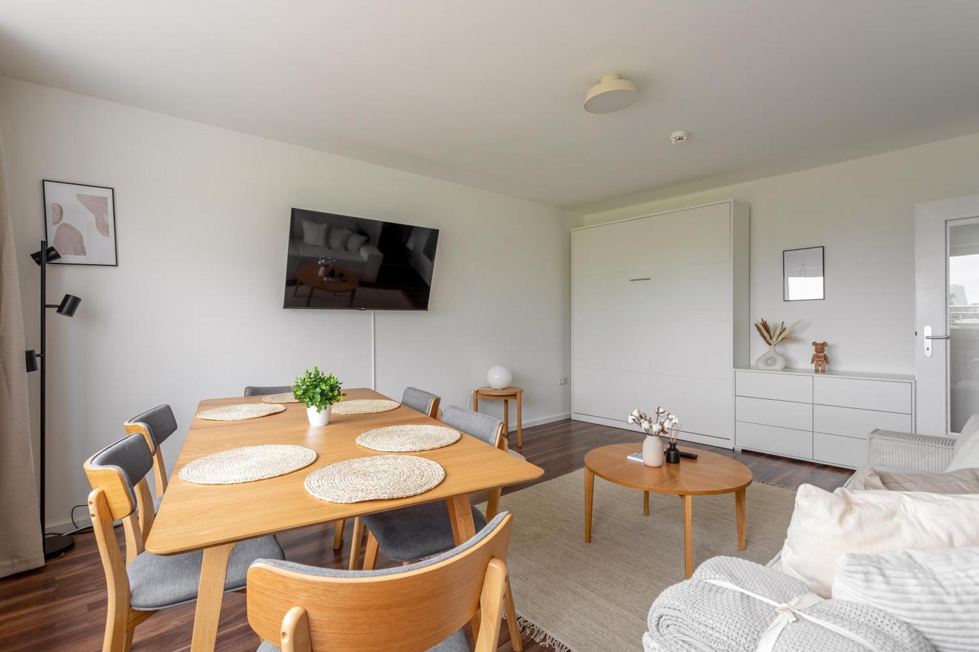 Global Living - Design I Terrace I Kitchen I Smart-tv I Parking Space I München