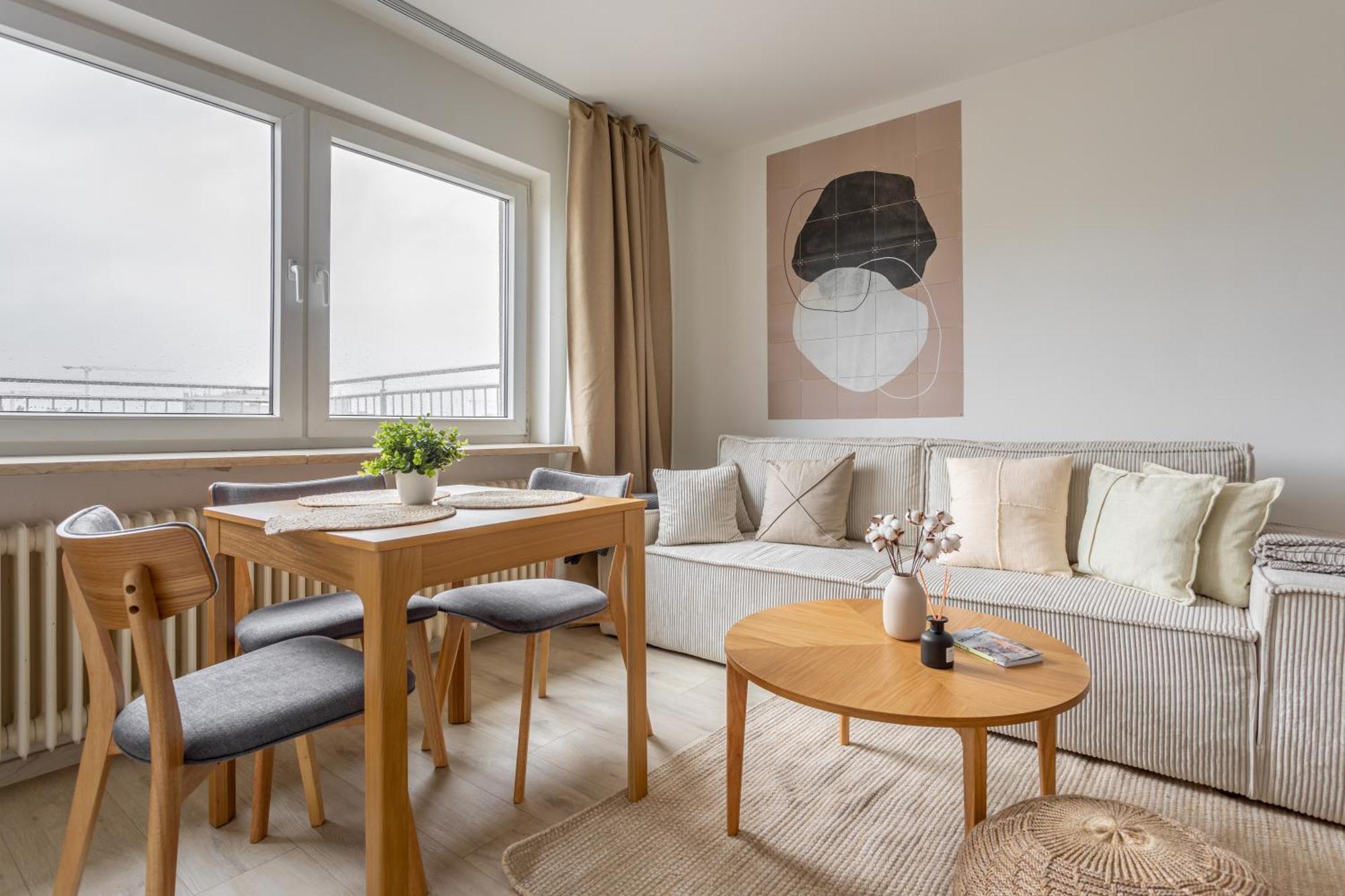 Global Living - Design I Terrace I Kitchen I Smart-tv I Parking Space I Appartement