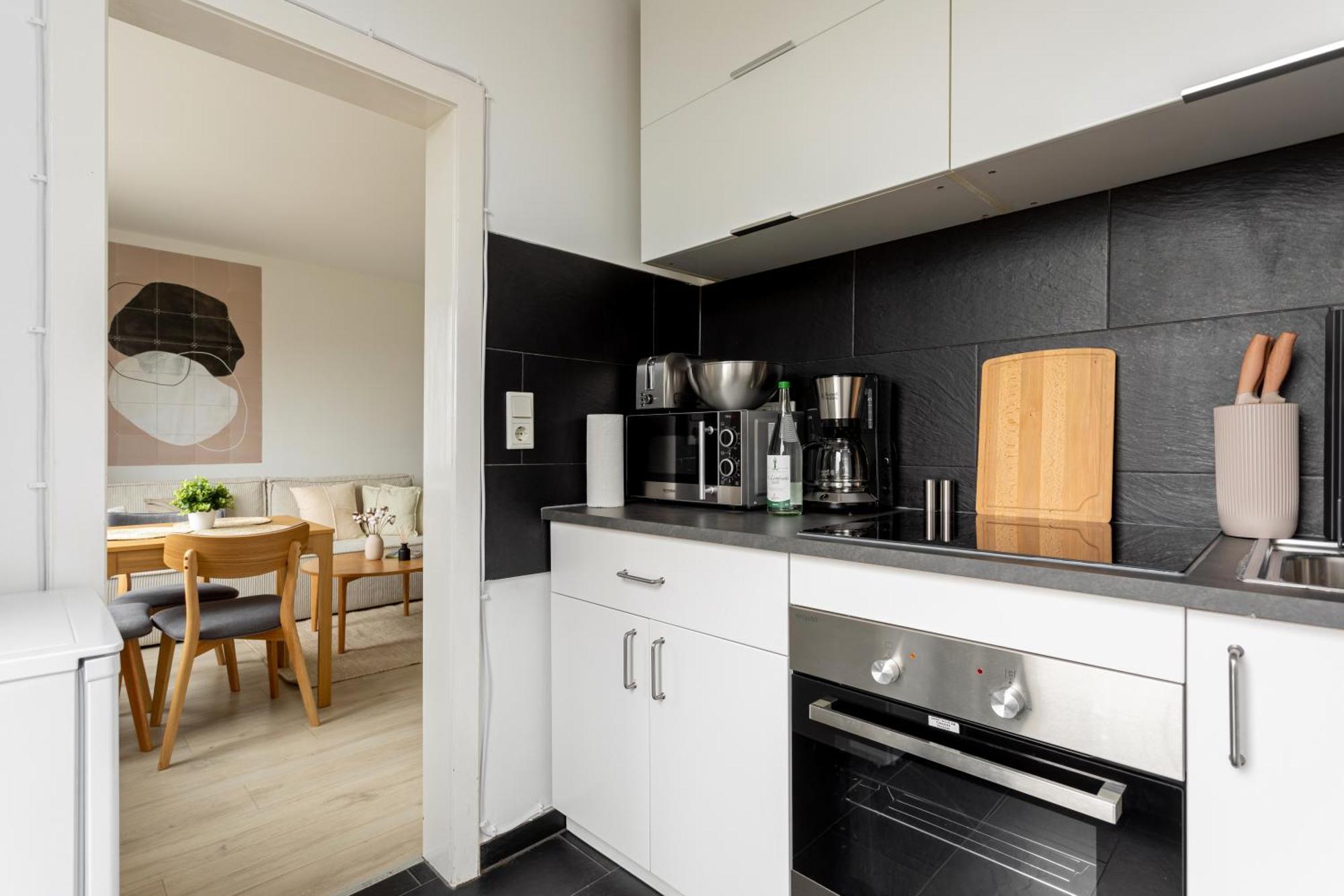Appartement Global Living - Design I Terrace I Kitchen I Smart-tv I Parking Space I